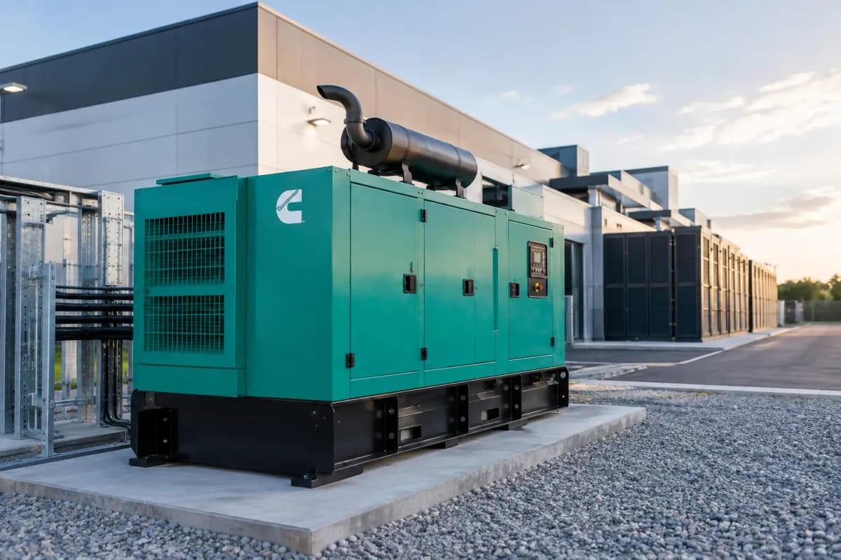 Data Centre Generator Example for Uptime