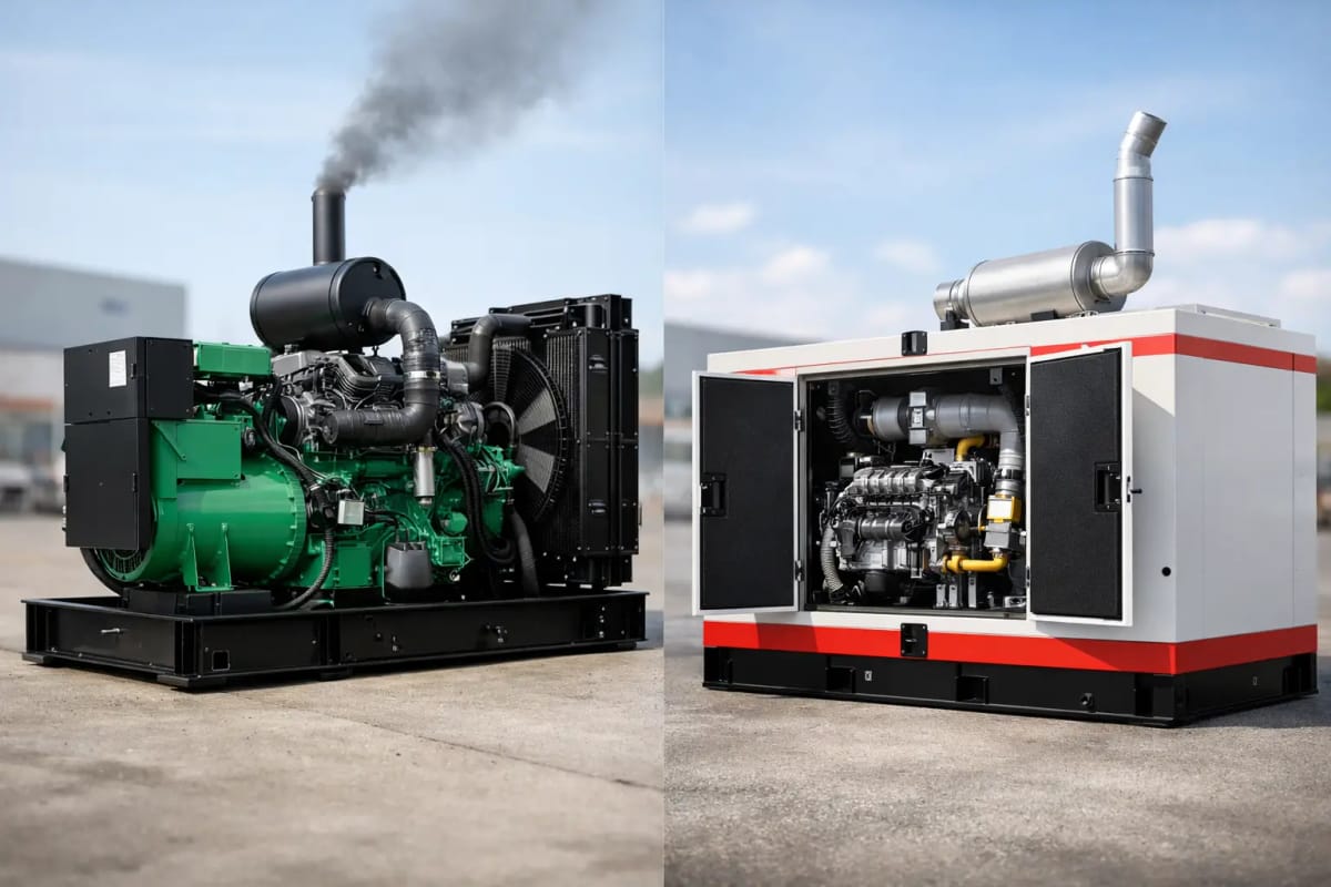 Diesel Generator Versus Gas Generator: Which Wins?