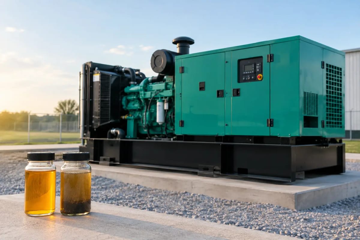 Generator Fuel Contamination and Site Uptime
