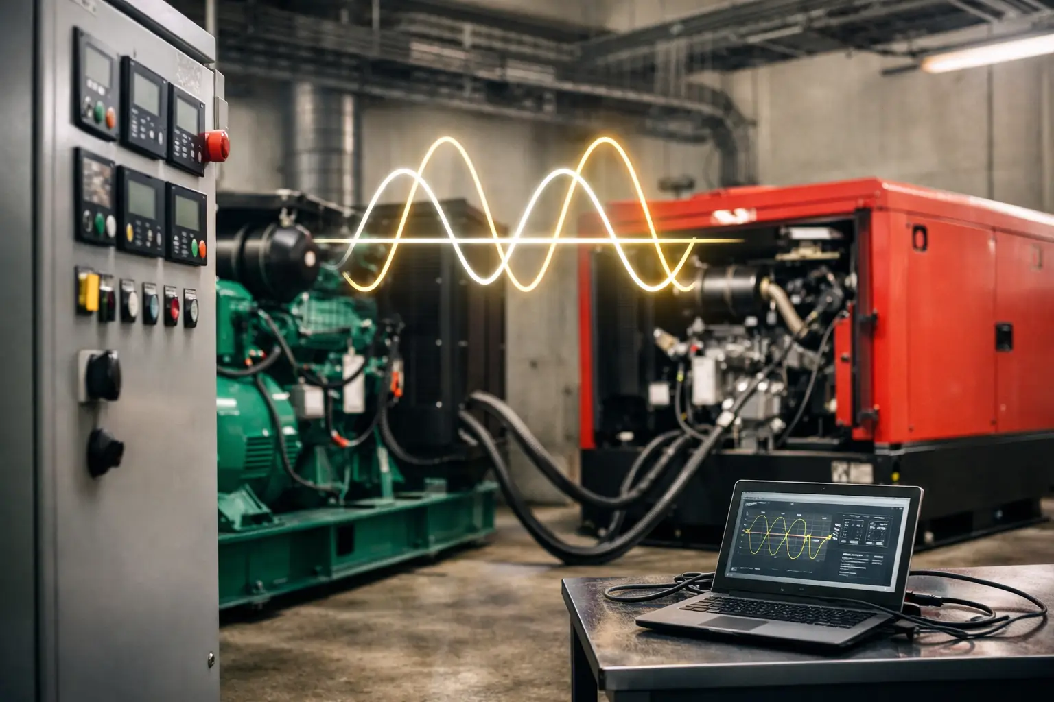 Generator Synchronisation for Critical Power