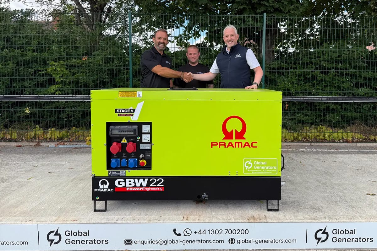 Global Generators Becomes an Authorised Pramac Dealer