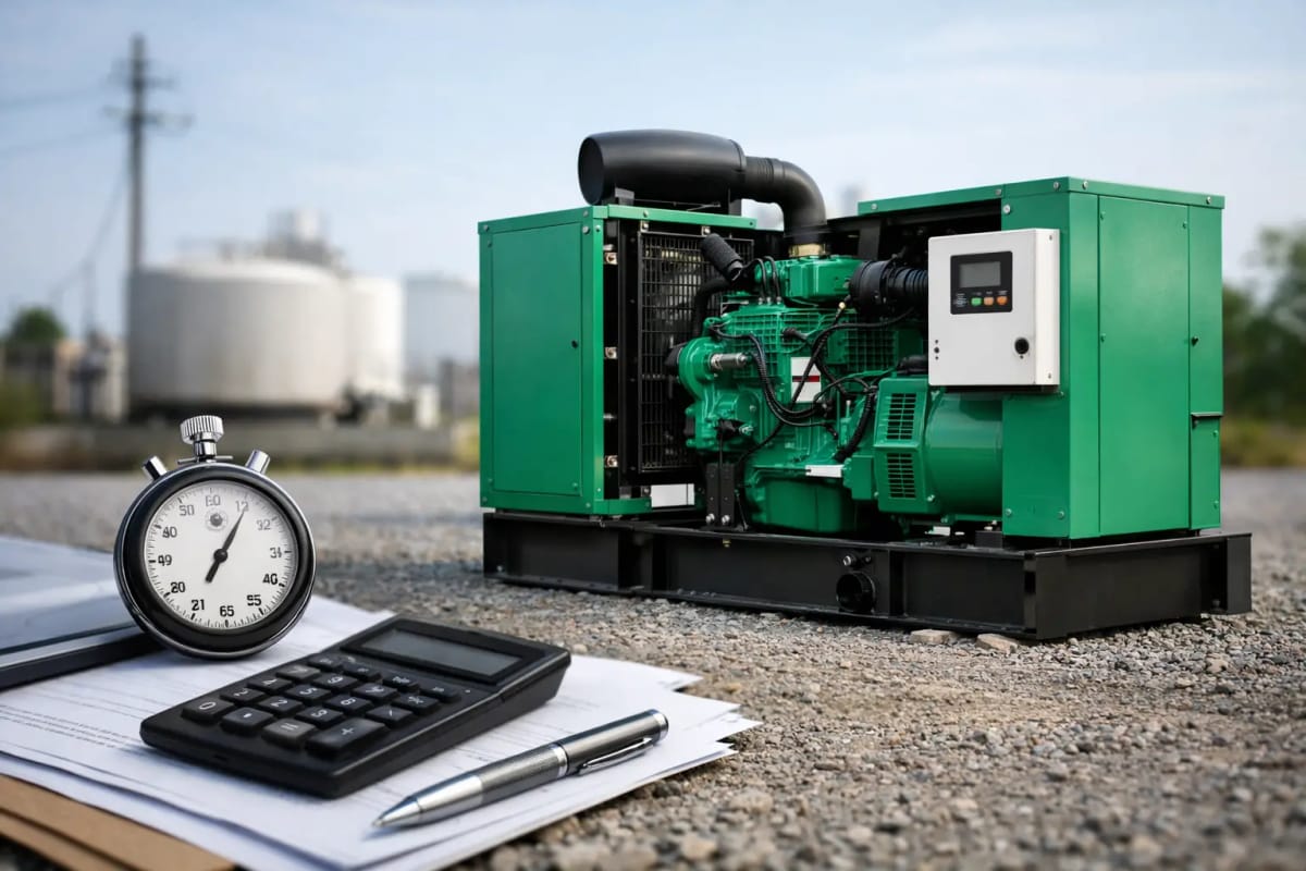 How to Calculate Generator Runtime Accurately