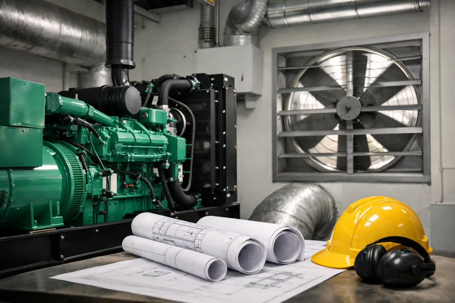 How to Plan Generator Room Ventilation Properly (Without Overheating Your Set)