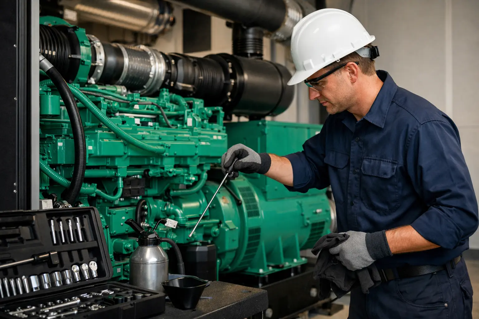 How to Service Diesel Generator Sets