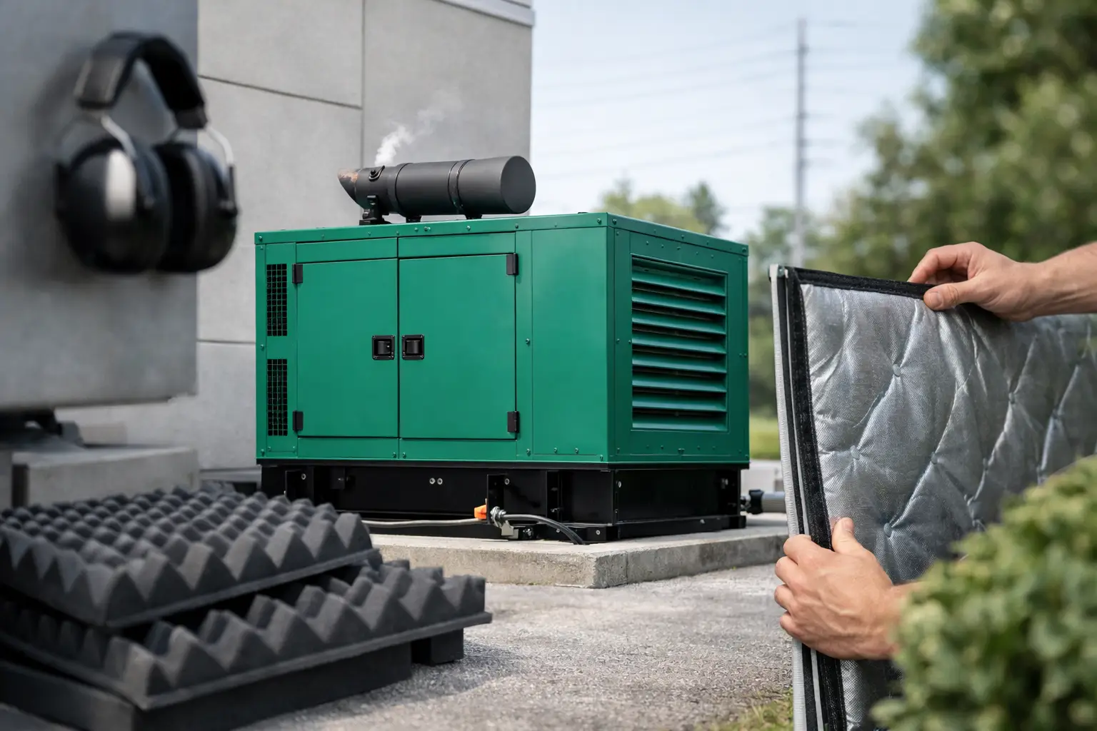 How to Silent Diesel Generator Noise