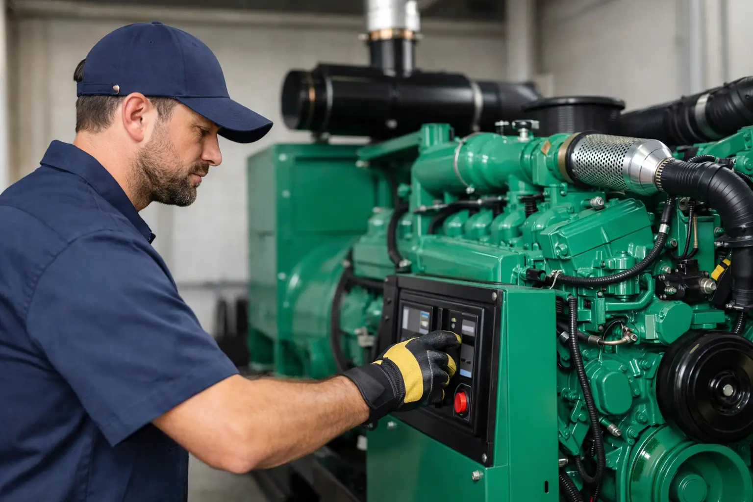 How to Start Diesel Generator Manually