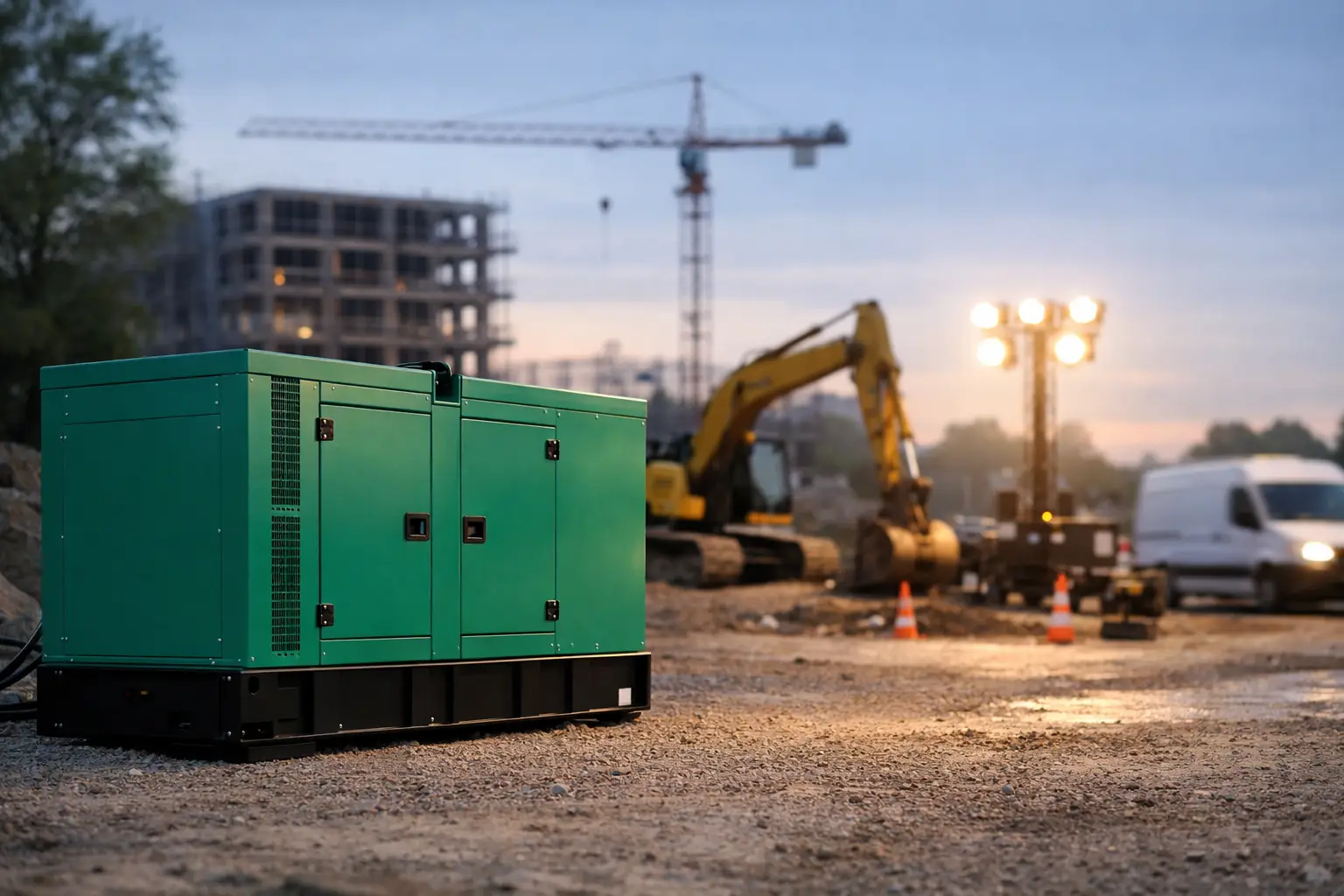 Silent Generators for Reliable Site Power