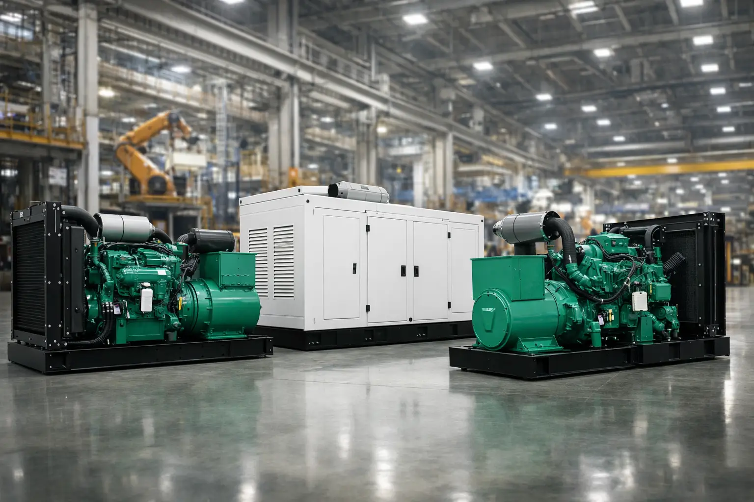 Top Generators for Manufacturing Plants Compared