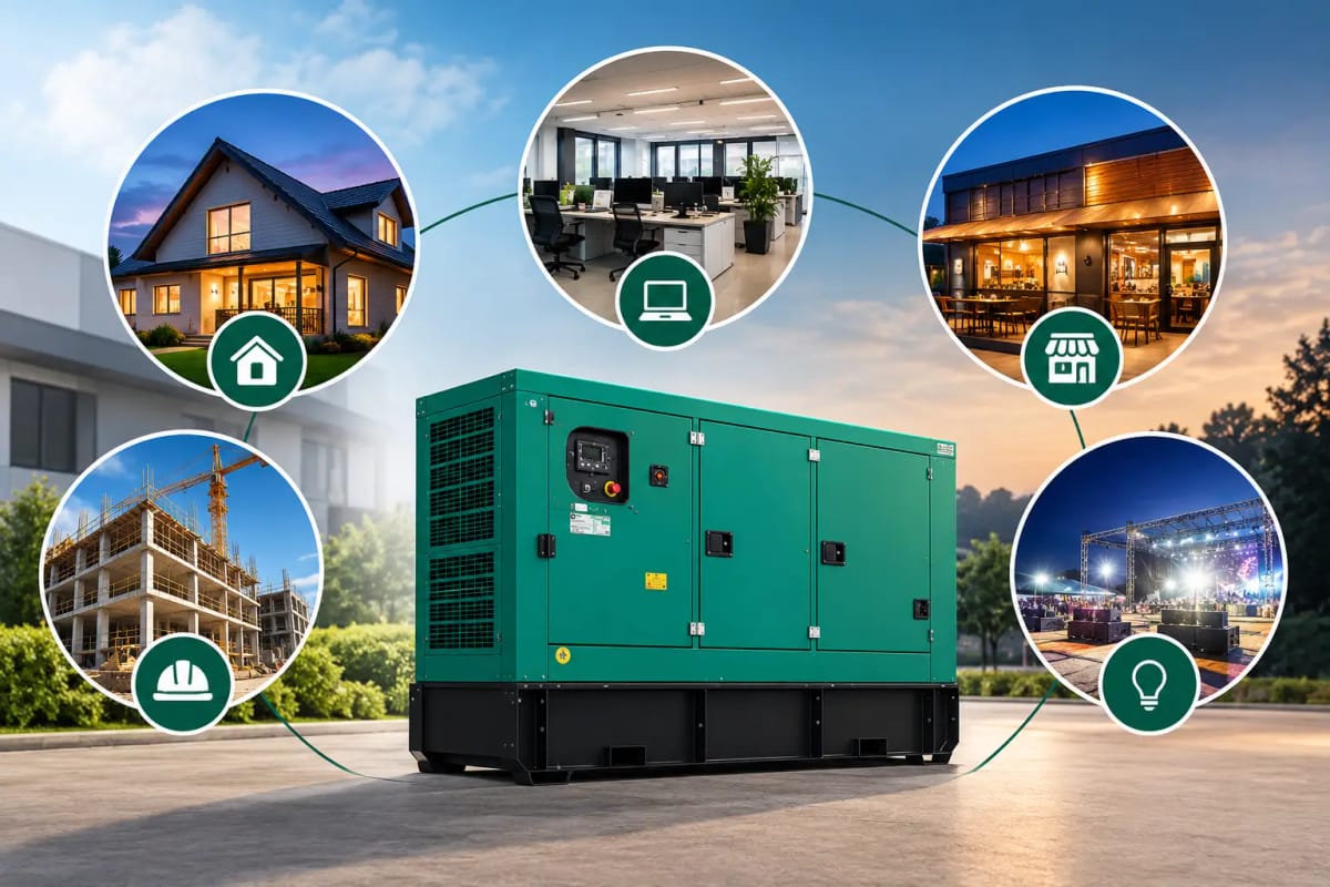 What Can a 50 kVA Generator Run? Real Load Examples