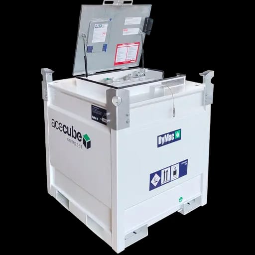 Separate free-standing fuel tanks for diesel generators, from 450 to 9,750 litres
